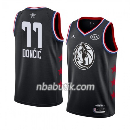 NBA Mænd Trøje Dallas Mavericks Luka Doncic 77 2019 All-Star Jordan Brand Sort Swingman NBA Mænd Trøje Dallas Mavericks Luka Doncic 77 2019 All-Star Jordan Brand Sort Swingman